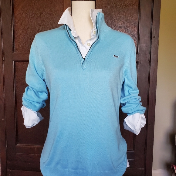 Vineyard Vines Sweaters - Vineyard vines quarter zip womens LS sweater